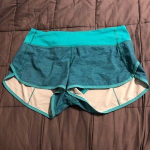 Lululemon speed shorts